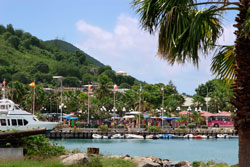 Harbor at Marigot, Sint Martin, Netherlands Antilles